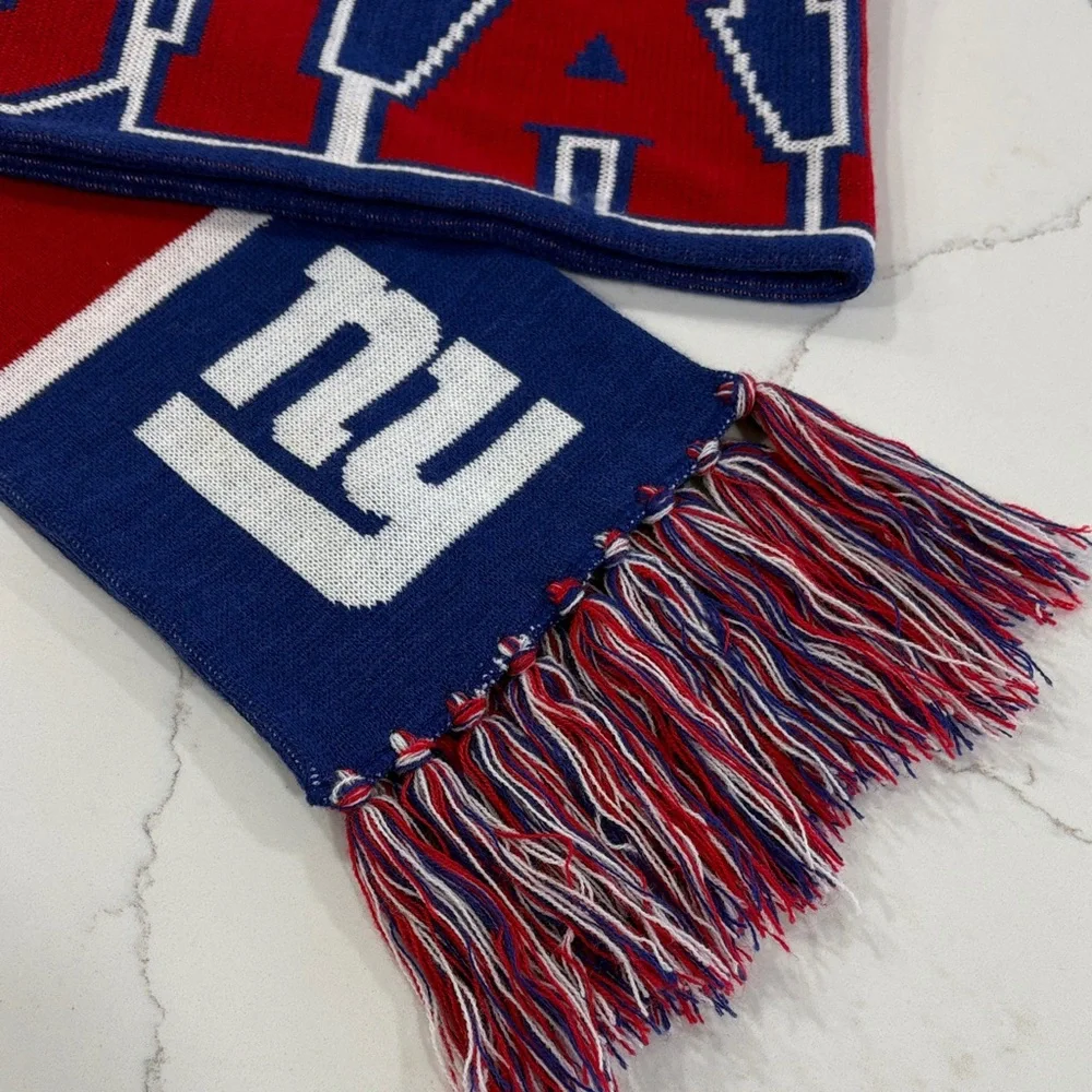 NFL Team Men's NY Giants Winter Scarf & More!